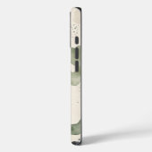 Coques Case-Mate iPhone Japandi Organic Shapes Beige Case (Verso / Gauche)