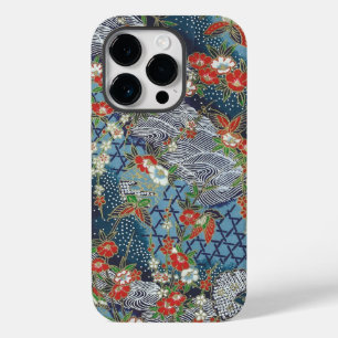 Coque Pour iPhone 14 Pro Japanese art flower Phone Case Iconic Art Cover 