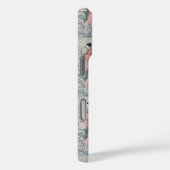 Coques Case-Mate iPhone Japanese Sakura Geisha Pattern Monogrammed (Verso / Droite)