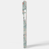 Coques Case-Mate iPhone Japanese Sakura Geisha Pattern Monogrammed (Verso / Gauche)