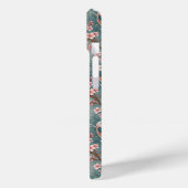 Coques Case-Mate iPhone Japanese Sakura Koi Fish Pattern Monogrammed (Verso / Gauche)