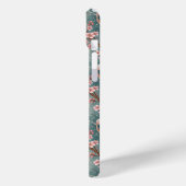 Coques Case-Mate iPhone Japanese Sakura Koi Fish Pattern Monogrammed (Verso / Gauche)