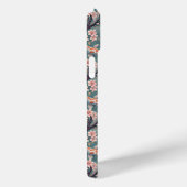 Coques Case-Mate iPhone Japanese Sakura Koi Fish Print Monogrammed (Verso / Droite)