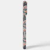 Coques Case-Mate iPhone Japanese Sakura Koi Fish Print Monogrammed (Verso / Droite)