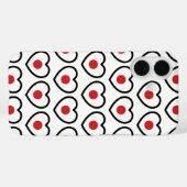 Coques Case-Mate iPhone Japon | Coeur du drapeau japonais (Verso (horizontal))