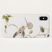 Coques Case-Mate iPhone Japon Fleurs de printemps et oiseaux (Dos (Horizontal))