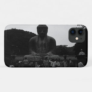Case-Mate iPhone Case Japon vintage Kamakura Touristes de Grand Bouddha