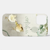 Coques Case-Mate iPhone .Japonais Imprimer Deux Oiseaux et Papillon Tone M (Verso (horizontal))