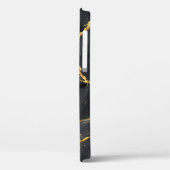 Coques Case-Mate iPhone Japonais Kintsugi Noir & Or (Verso / Gauche)