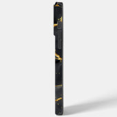 Coques Case-Mate iPhone Japonais Kintsugi Noir & Or (Verso / Gauche)