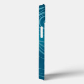 Coques Case-Mate iPhone Japonais Koi poisson Oriental Blue Waves Japon (Verso / Droite)