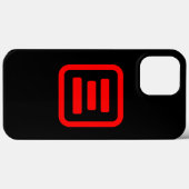 Coques Case-Mate iPhone Japonais Numéro trois 三 (Verso (horizontal))
