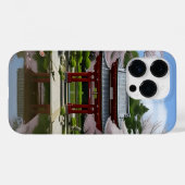 Coques Case-Mate iPhone Japonais Sakura Cherry Blossom Garden Shrine Pond (Verso (horizontal))