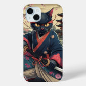 Coques Case-Mate iPhone Japonais Samurai Cat Kimono Katana (Verso)