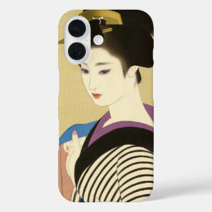 Coques iPhone 16 Japonaise vintage beauté geisha femme Maiko