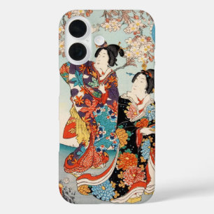 Coques iPhone 16 Japonaise vintage beauté geisha femme Maiko