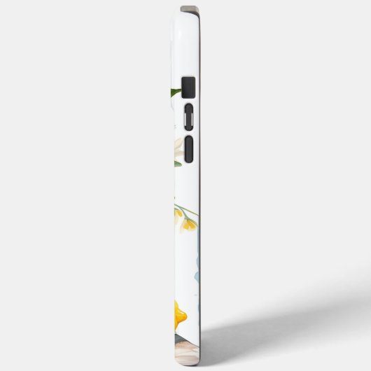 Coques Case-Mate iPhone Jar à fleurs de citron d'été (Verso / Gauche)