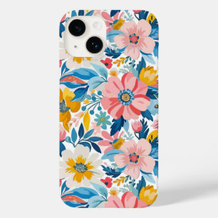 Coque Pour iPhone 14 Jardin Abstrait Floral moderne