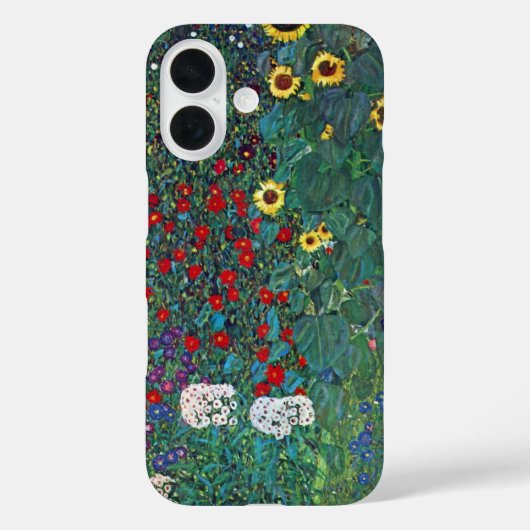 Coques Case-Mate iPhone Jardin agricole avec tournesol par Klimt, Fleurs V (Verso)