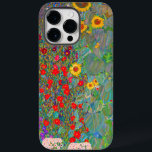 Coque Pour Pour iPhone 14 Pro Max Jardin agricole de Gustav Klimt avec tournesols<br><div class="desc">Jardin agricole de Gustav Klimt avec Coque-Mate -Mate iPhone 14 Pro Max Coque.</div>