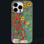 Coque Pour Pour iPhone 14 Pro Max Jardin agricole de Gustav Klimt avec tournesols<br><div class="desc">Jardin agricole de Gustav Klimt avec Coque-Mate -Mate iPhone 14 Pro Max Coque.</div>