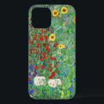 Case-Mate iPhone Case Jardin Agricole Gustav Klimt Avec Peinture De Fleu<br><div class="desc">Jardin Ferme Gustav Klimt Avec Fleurs de soleil Floral Vintage Art Nouveau Peinture</div>