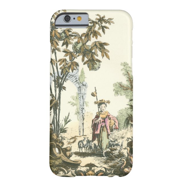 Coques Case-Mate iPhone Jardin asiatique avec femme et animaux (Dos)