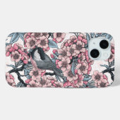 Coques Case-Mate iPhone Jardin aux cerisiers (Verso (horizontal))