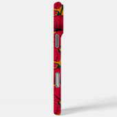 Coques Case-Mate iPhone Jardin aux coquelicots rouges (Verso / Droite)