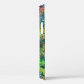 Coques Case-Mate iPhone Jardin aux fleurs de Monet (Verso / Droite)