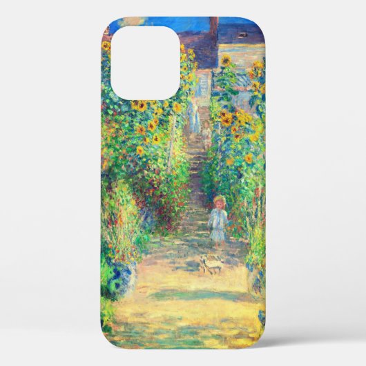 Coques Case-Mate iPhone Jardin aux fleurs de Monet (Verso)
