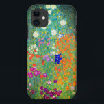 Case-Mate iPhone Case Jardin aux fleurs Gustav Klimt<br><div class="desc">coque iphone avec la peinture à l’huile de Gustav Klimt Jardin aux fleurs (1906). Un beau jardin de fleurs violettes,  rouges,  blanches,  bleues et oranges. Un grand cadeau pour les amateurs d'art Art Nouveau et autrichien.</div>