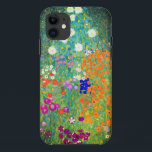Case-Mate iPhone Case Jardin aux fleurs Gustav Klimt<br><div class="desc">coque iphone avec la peinture à l’huile de Gustav Klimt Jardin aux fleurs (1906). Un beau jardin de fleurs violettes,  rouges,  blanches,  bleues et oranges. Un grand cadeau pour les amateurs d'art Art Nouveau et autrichien.</div>