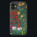 Case-Mate iPhone Case Jardin aux fleurs Gustav Klimt<br><div class="desc">coque iphone avec peinture à l’huile de Gustav Klimt Jardin avec tournesols (1907). Un beau jardin de tournesols et de belles fleurs bleues,  rouges,  violettes,  roses et blanches. Un grand cadeau pour les amateurs d'art Art Nouveau et autrichien.</div>