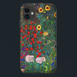 Case-Mate iPhone Case Jardin aux fleurs Gustav Klimt<br><div class="desc">coque iphone avec peinture à l’huile de Gustav Klimt Jardin avec tournesols (1907). Un beau jardin de tournesols et de belles fleurs bleues,  rouges,  violettes,  roses et blanches. Un grand cadeau pour les amateurs d'art Art Nouveau et autrichien.</div>