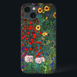 Case-Mate iPhone Case Jardin aux fleurs Gustav Klimt<br><div class="desc">coque iphone avec peinture à l’huile de Gustav Klimt Jardin avec tournesols (1907). Un beau jardin de tournesols et de belles fleurs bleues,  rouges,  violettes,  roses et blanches. Un grand cadeau pour les amateurs d'art Art Nouveau et autrichien.</div>