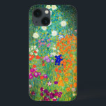 Case-Mate iPhone Case Jardin aux fleurs Gustav Klimt<br><div class="desc">coque iphone avec la peinture à l’huile de Gustav Klimt Jardin aux fleurs (1906). Un beau jardin de fleurs violettes,  rouges,  blanches,  bleues et oranges. Un grand cadeau pour les amateurs d'art Art Nouveau et autrichien.</div>