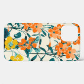 Coques Case-Mate iPhone Jardin aux fleurs. Petites fleurs mignonnes et bra (Verso (horizontal))