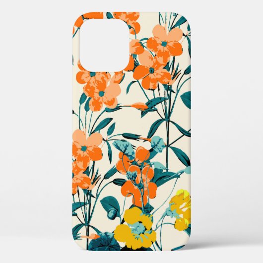 Coques Case-Mate iPhone Jardin aux fleurs. Petites fleurs mignonnes et bra (Verso)