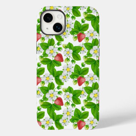 Coques Case-Mate iPhone Jardin aux fraises (Verso)