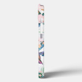 Coques Case-Mate iPhone Jardin botanique blanc Fleurs et oiseaux (Verso / Gauche)