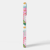 Coques Case-Mate iPhone Jardin Coloré Monogrammé (Verso / Droite)