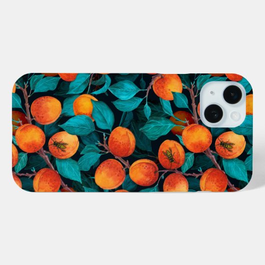 Coques Case-Mate iPhone Jardin d'abricot 2 (Verso (horizontal))