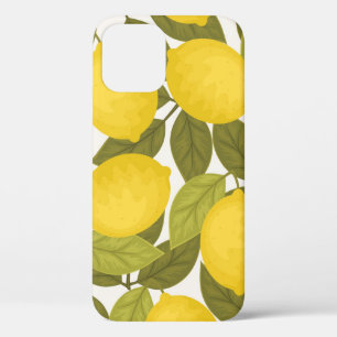 Case-Mate iPhone Case Jardin de citron : papier peint Vintage sans fin