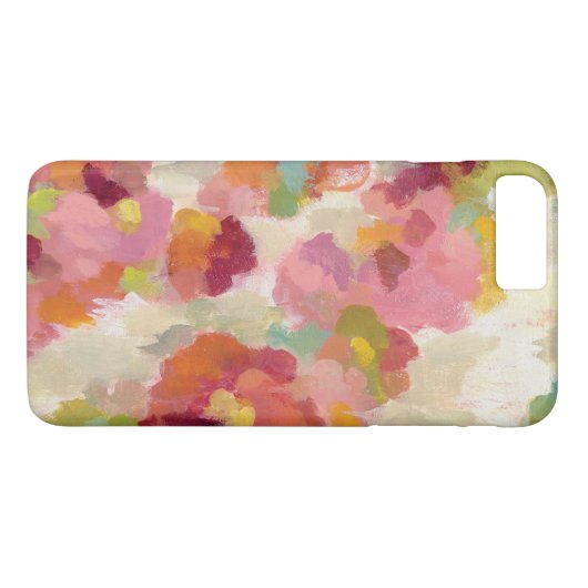 Coques Case-Mate iPhone Jardin de corail et vert (Dos (Horizontal))