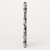 Coques Case-Mate iPhone Jardin de crâne d'aquarelle (Dos/Droite)