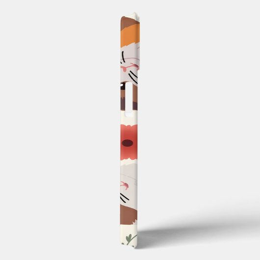 Coques Case-Mate iPhone jardin de fleurs cobaye (Verso / Droite)