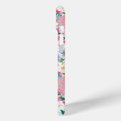 Coques Case-Mate iPhone Jardin de fleurs coloré moderne monogrammé (Verso / Gauche)