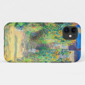 Coques Case-Mate iPhone Jardin de fleurs de Monet (Dos (Horizontal))