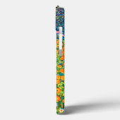 Coques Case-Mate iPhone Jardin de fleurs, Gustav Klimt (Verso / Gauche)